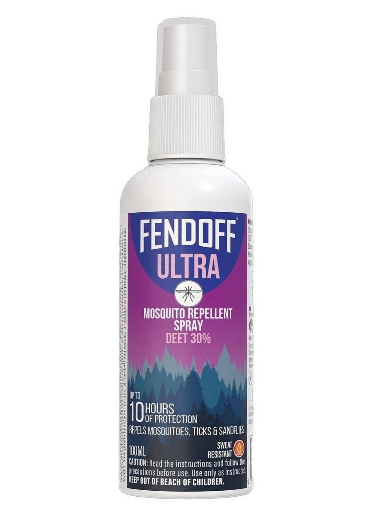 FENDOFF Ultra Mosquito Repellent Spray With Deet 30% Upto 10Hrs Of Protection 100 ML
